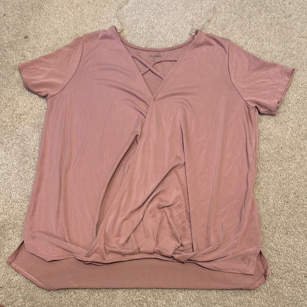Alya Pink Short Sleeve Tee